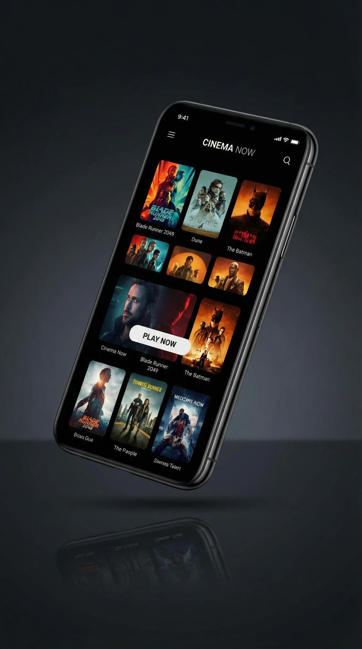 黑料影视 | 为真正的影迷而生：黑料精选全球三大电影节获奖影片移动端应用界面预览 - 一镜到底长镜头电影浏览